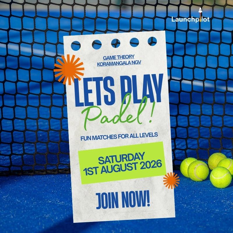 LaunchPilot Founders' Padel Meetup