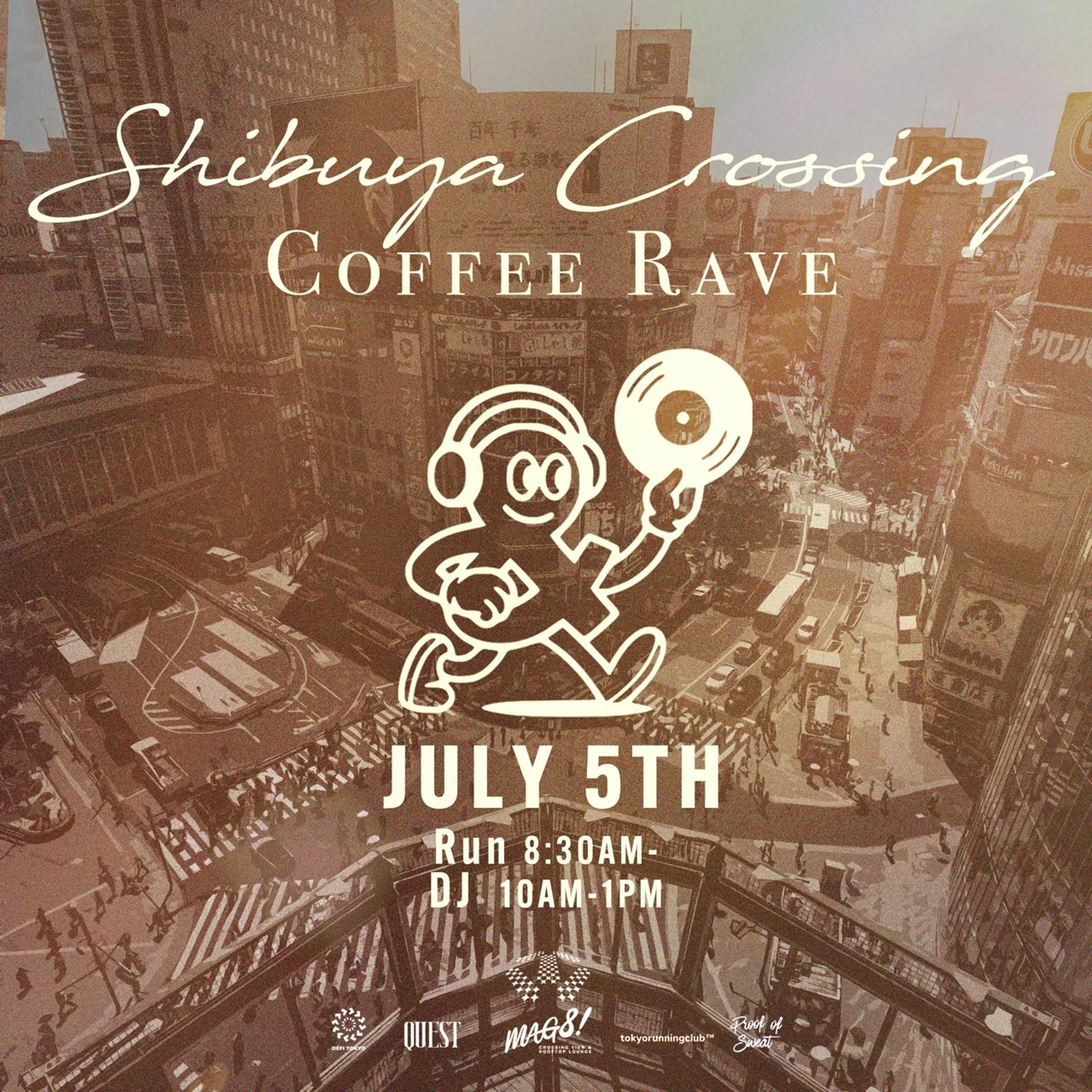 Shibuya Crossing Coffee Rave