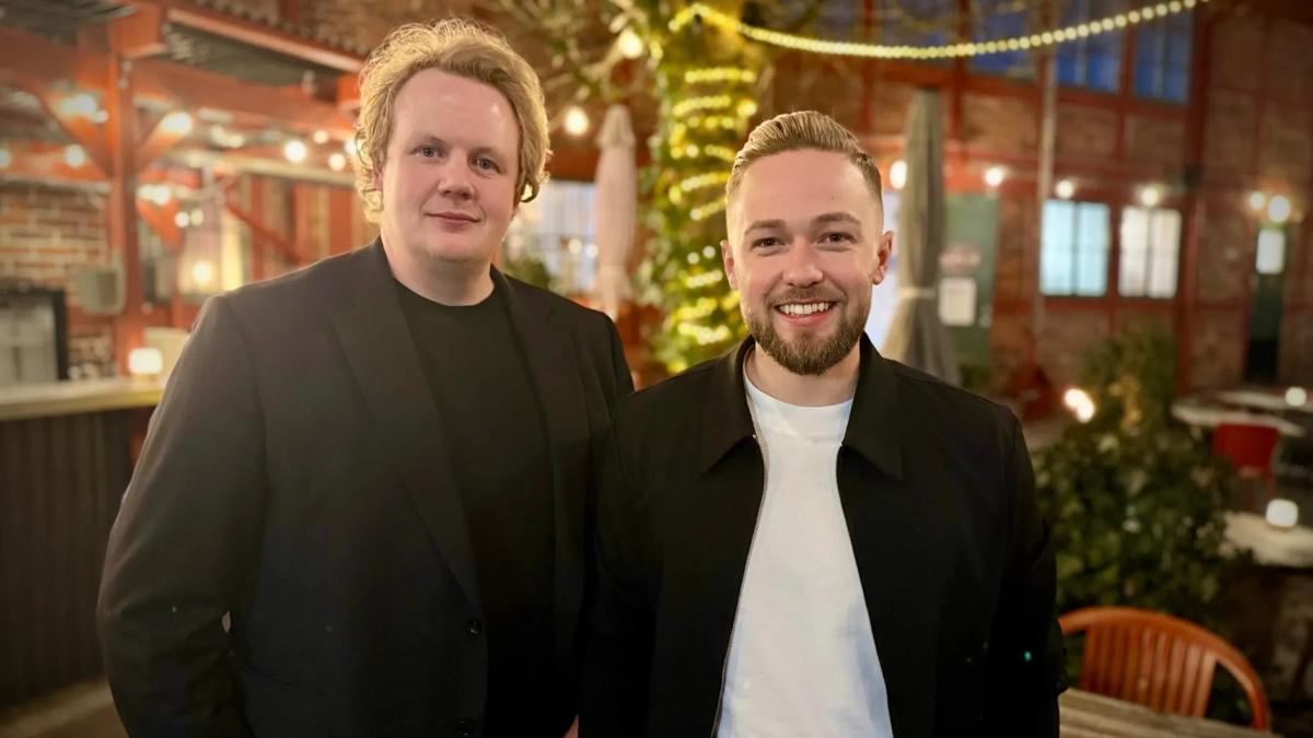 Jul vid bordet med Daniel Bentzen & Gustaf Brandt