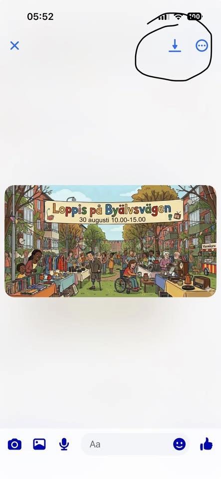 Loppis på Byälvsvägen