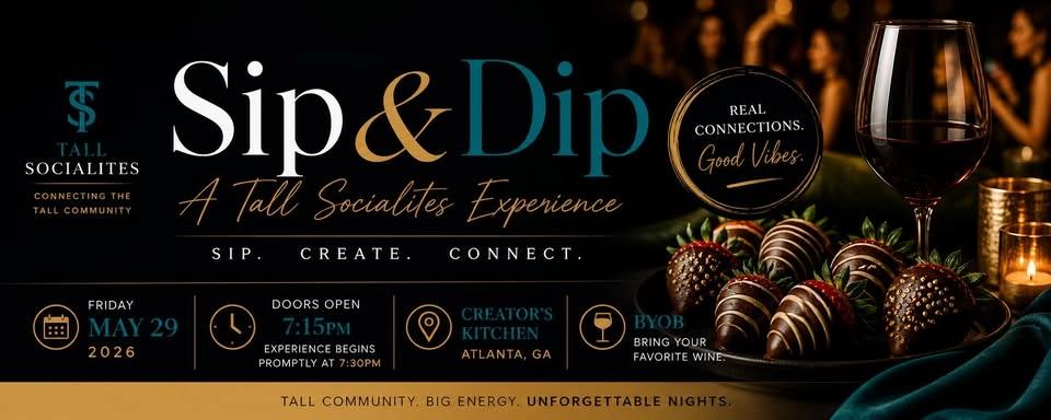 Sip & Dip: A Tall Socialites Experience