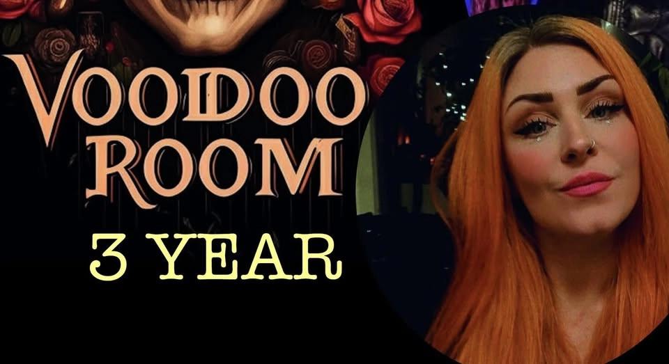 ✨💫🎵 VOODOO ROOOM FYLLER 3 ÅR! ✨💫🎵