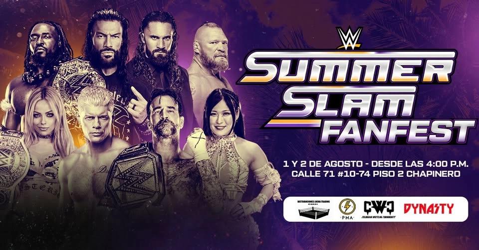 WWE SummerSlam FanFest - Bogotá, Colombia 🇨🇴
