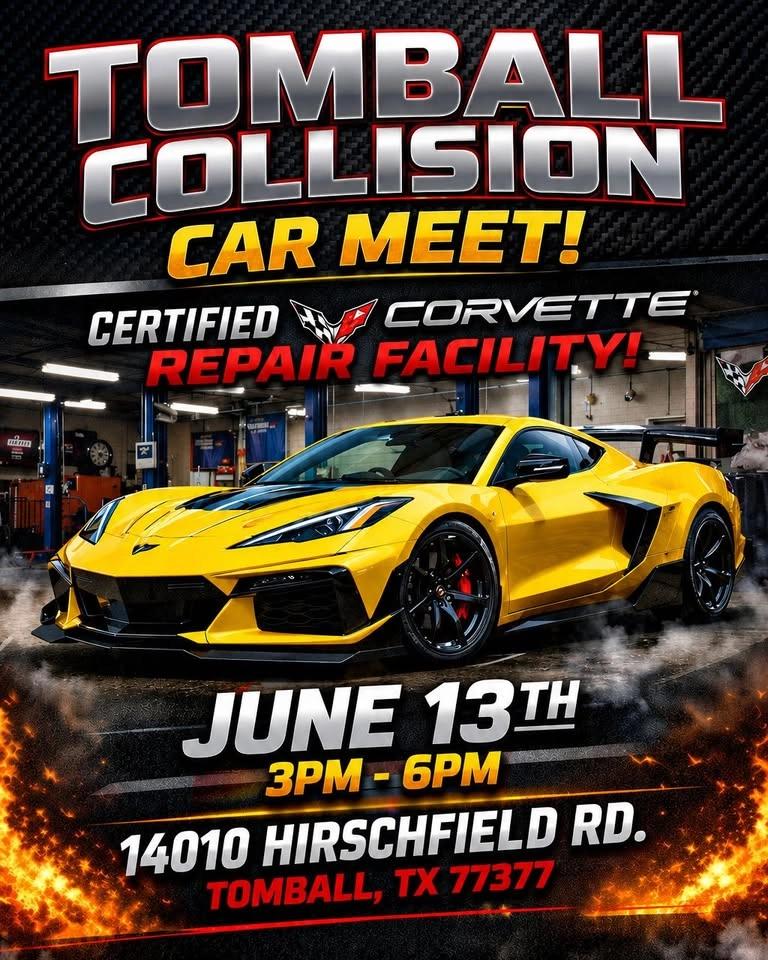 Tomball Collision Car meet
