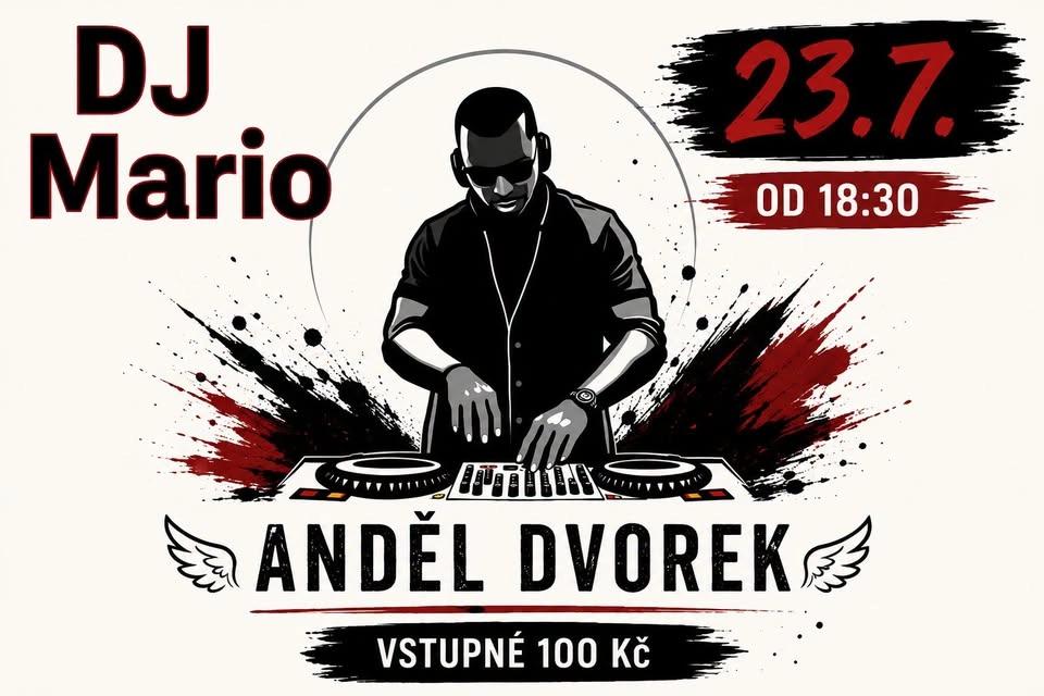 DJ Mario na Andělském dvorku