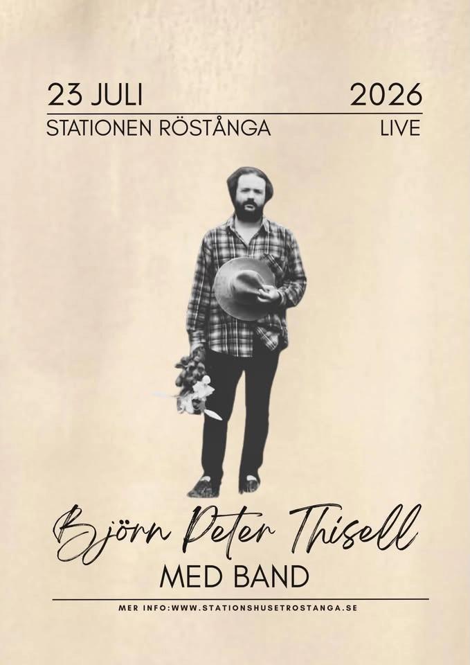 Björn Peter Thisell & Band @ Stationen Röstånga