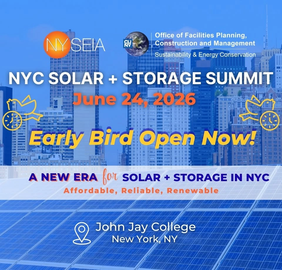 New York City Solar + Storage Summit
