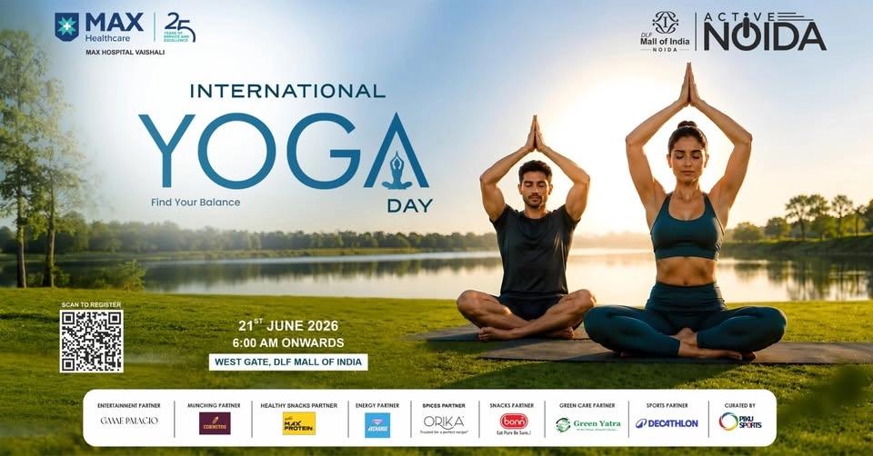 Active Noida - International Yoga Day