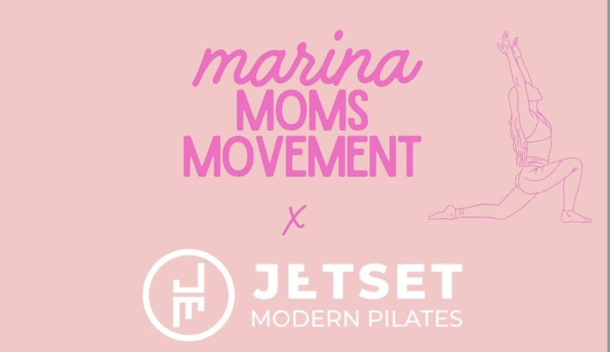 Marina Moms Movement workout class by Jetset Pilates