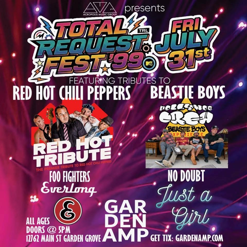 RHCP, Beastie Boys, Foo Fighters, No Doubt Tributes - Total Request Fest...