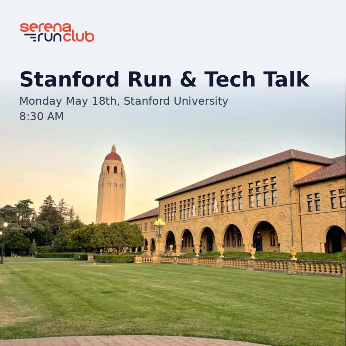 Stanford Run & Tech Talk