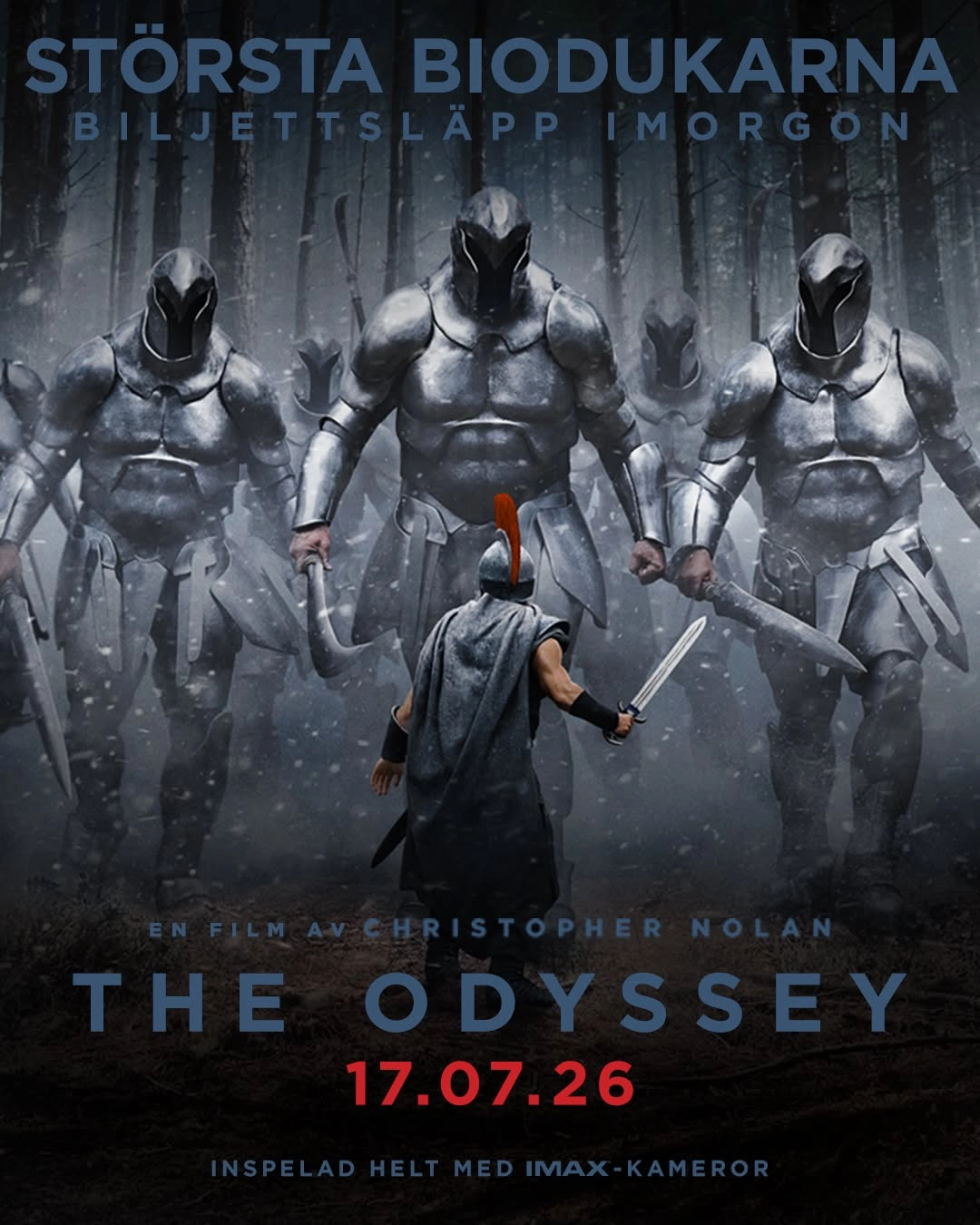 The Odyssey - Premiär