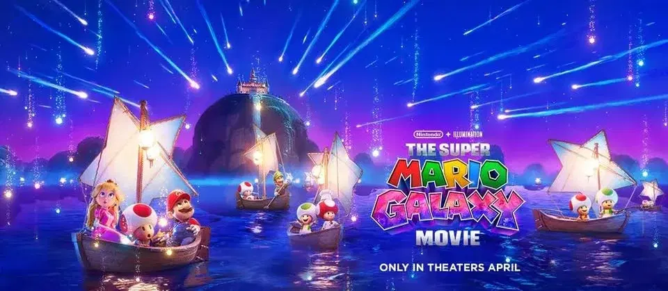 The Super Mario Galaxy Movie Premier & Big Screen Grand Prix Experience