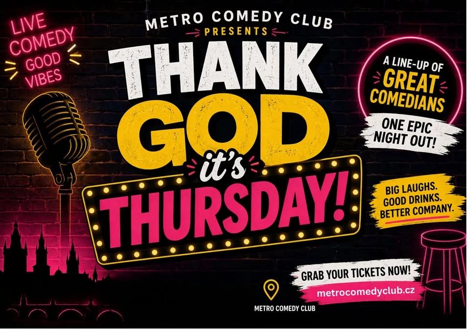 Thank God It's Thursday - A Stand Up Comedy Show (11th June)