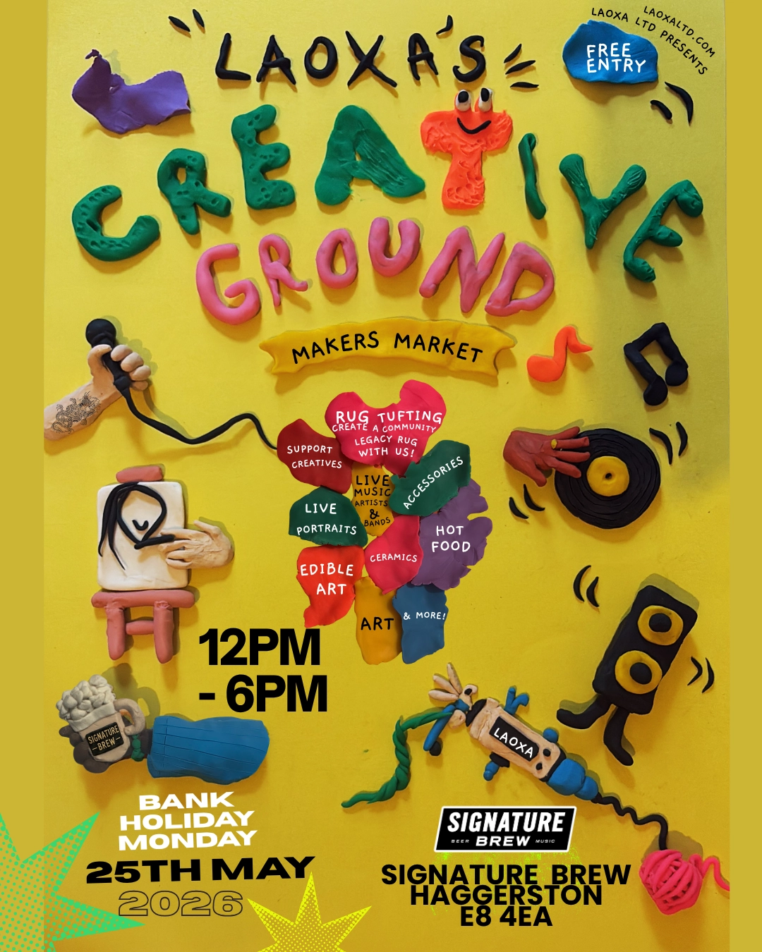 Laoxa's Creative Ground at Signature Brew Haggerston