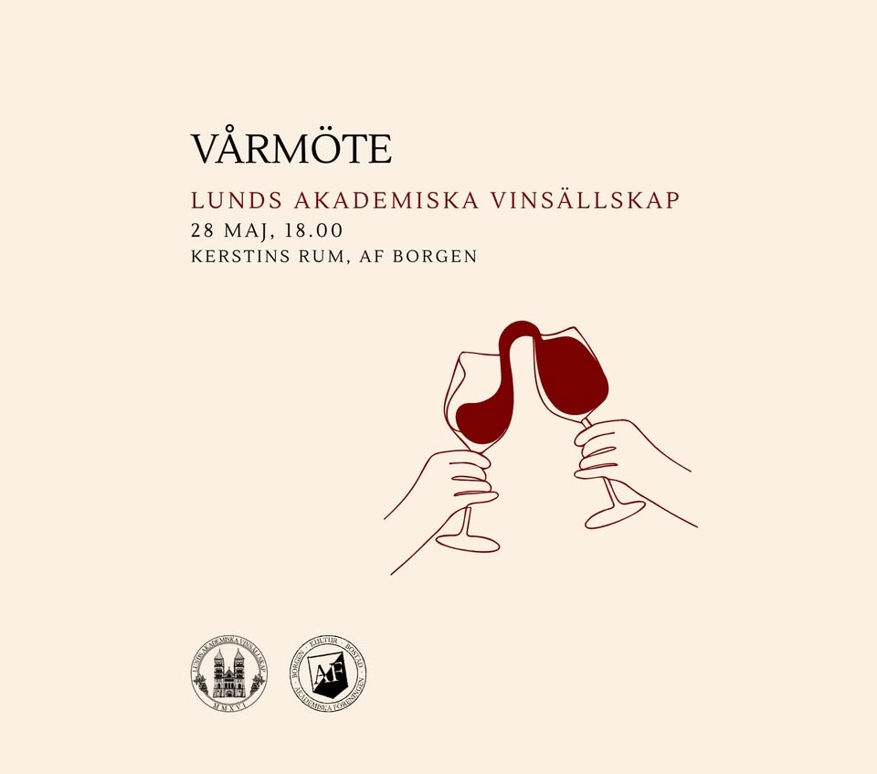 Vårmöte 2026 - Lunds Akademiska Vinsällskap
