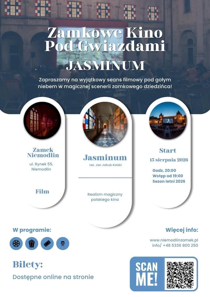 Zamkowe Kino pod Gwiazdami "JASMINUM|