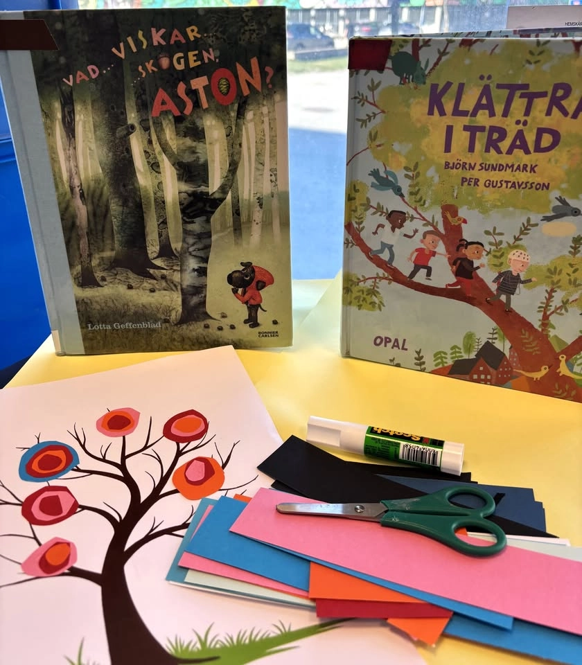 En vårsaga bland grenarna