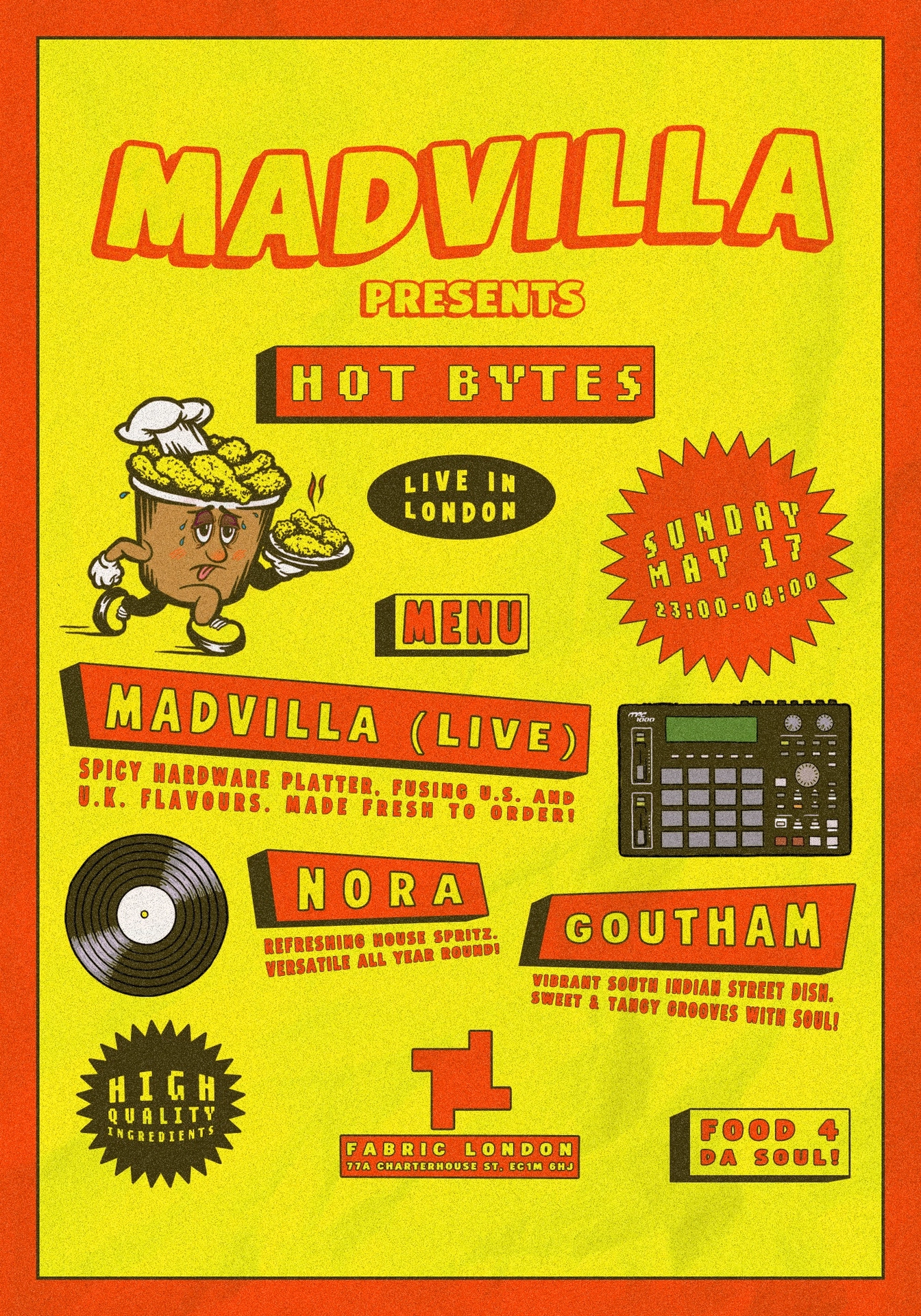 CAYA: MADVILLA presents - MADVILLA (Live), Goutham, Nora