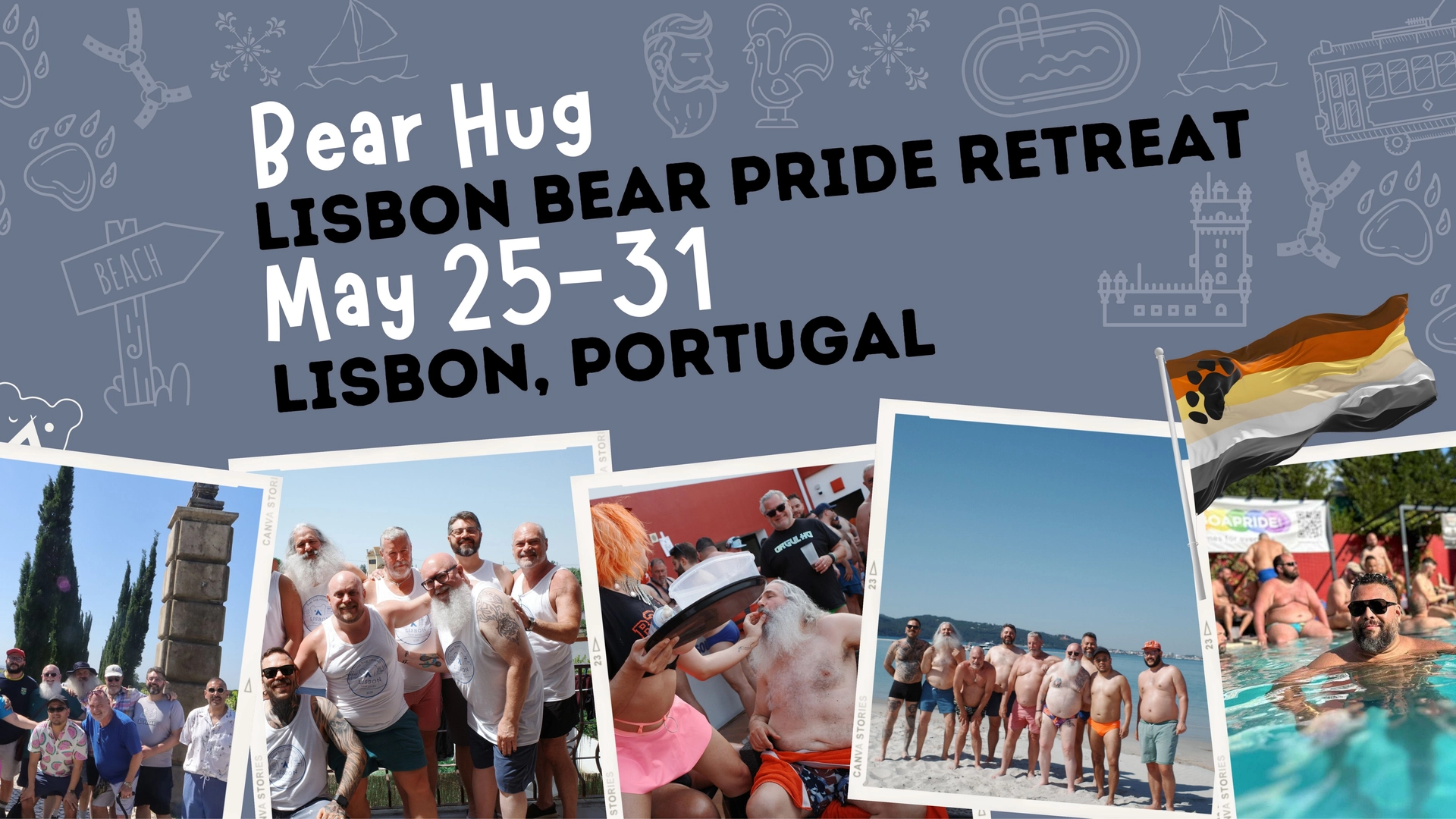 Bear Hug Lisbon Bear Pride Retreat
