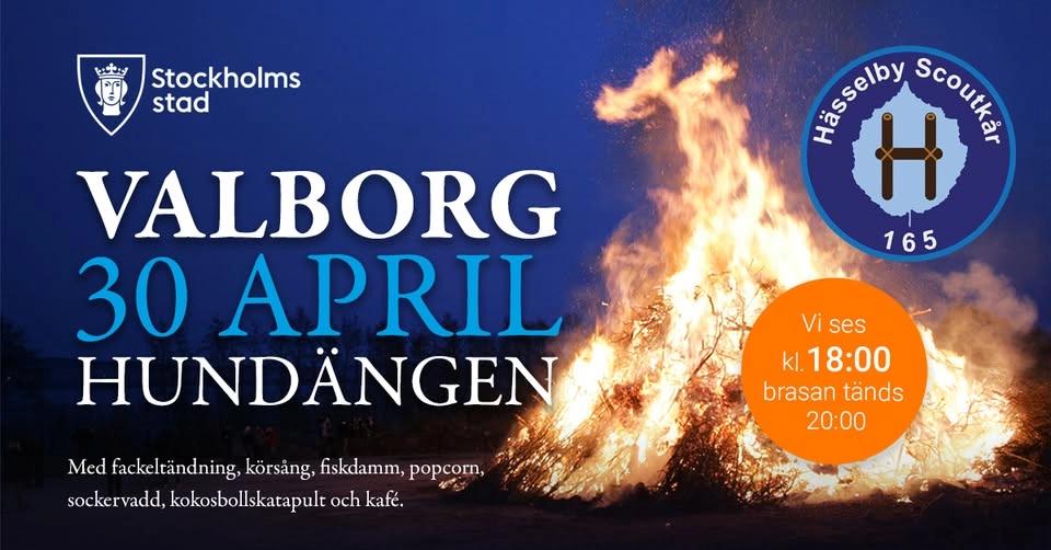 Valborg 2026 vid Hundängen, Hässelby