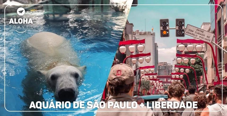 Aquário de São Paulo + Feira da Liberdade + Mega Store Cacau Show