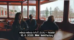 něco něco: křest desky + hosté