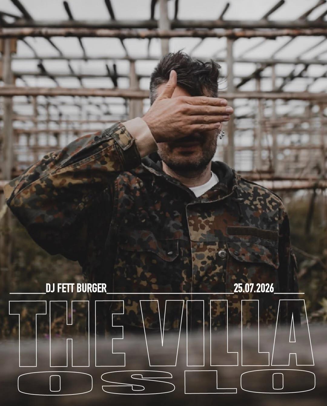 The Villa Oslo – Saturday 25.07.2026