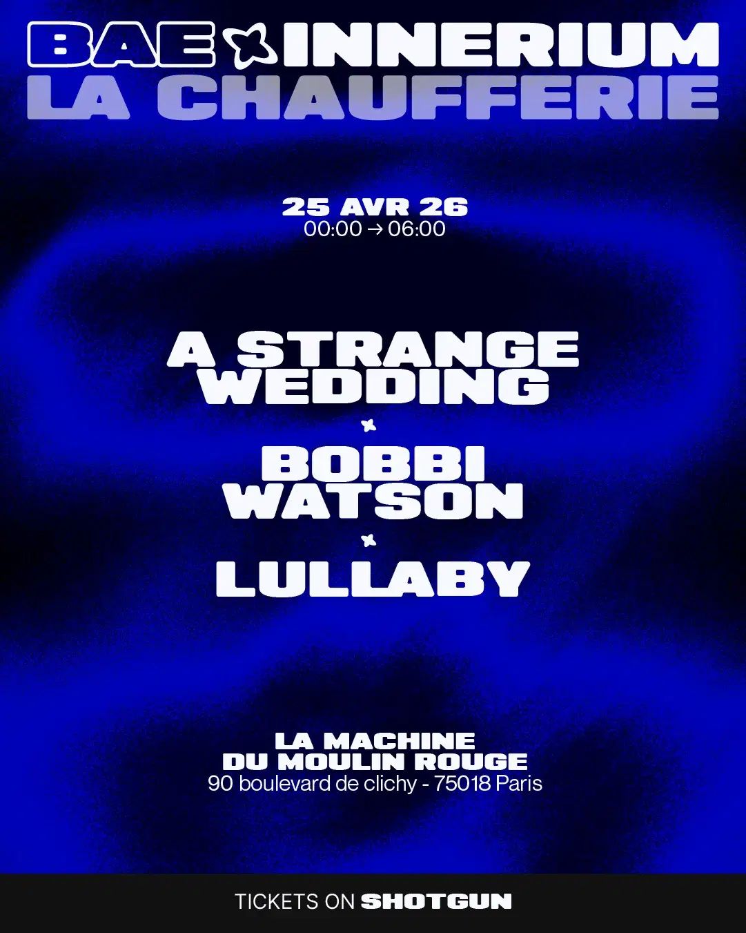 BAE Party présente Innerium avec A Strange Wedding