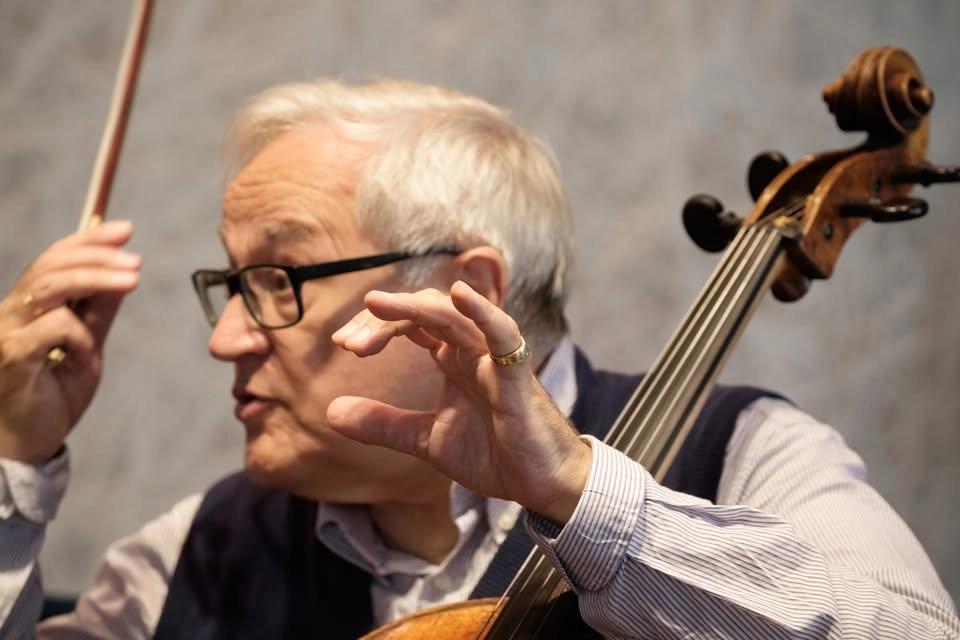 International cello master class with Prof. David Geringas