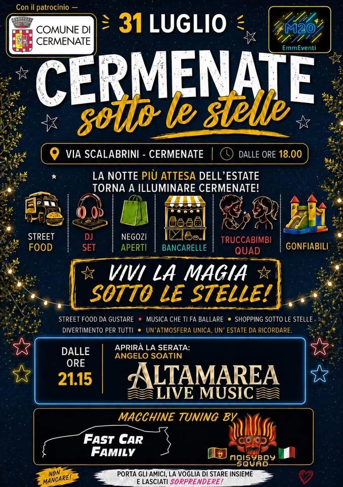 CERMENATE SOTTO LE STELLE 2026