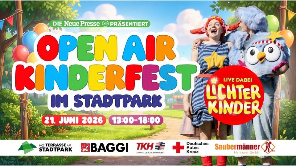 OPEN AIR KINDERFEST IM STADTPARK!
