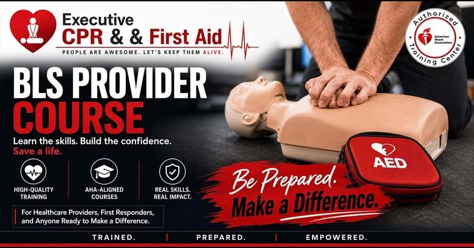 🚑 BLS Provider Course – Get Certified & Be Ready to Save a Life! ❤️