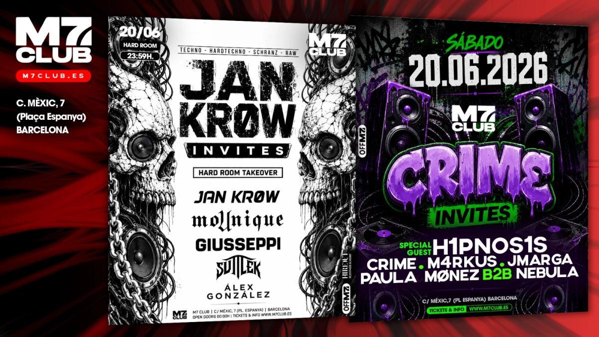 INVITES Jan Krøw, moUnique, Giusseppi, SuttleK, Alex Gonzalez, CRIME, H1pnos1s, M4rkus, JMarga