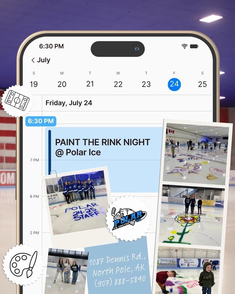 Paint the Rink at Polar Ice