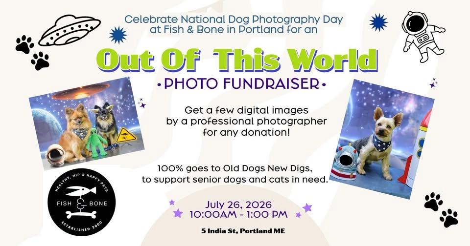 Photos for donations - Outer Space theme