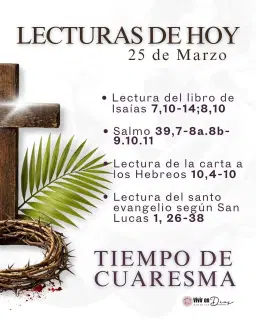 LOS ESPERAMOS A TODOS ESTE 29 DOMINGO DE RAMOS