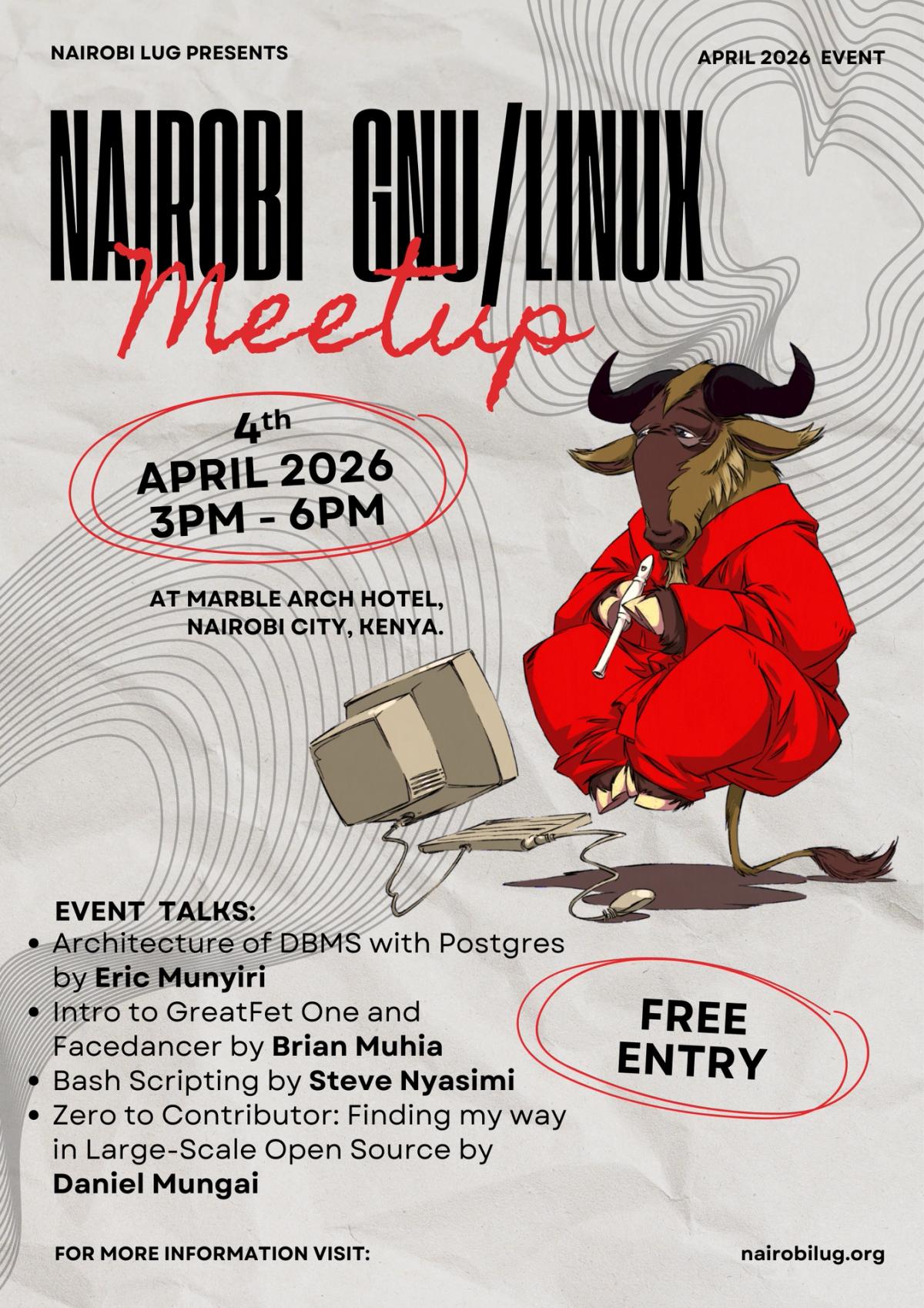 Nairobi GNU/Linux User Group - August Meetup