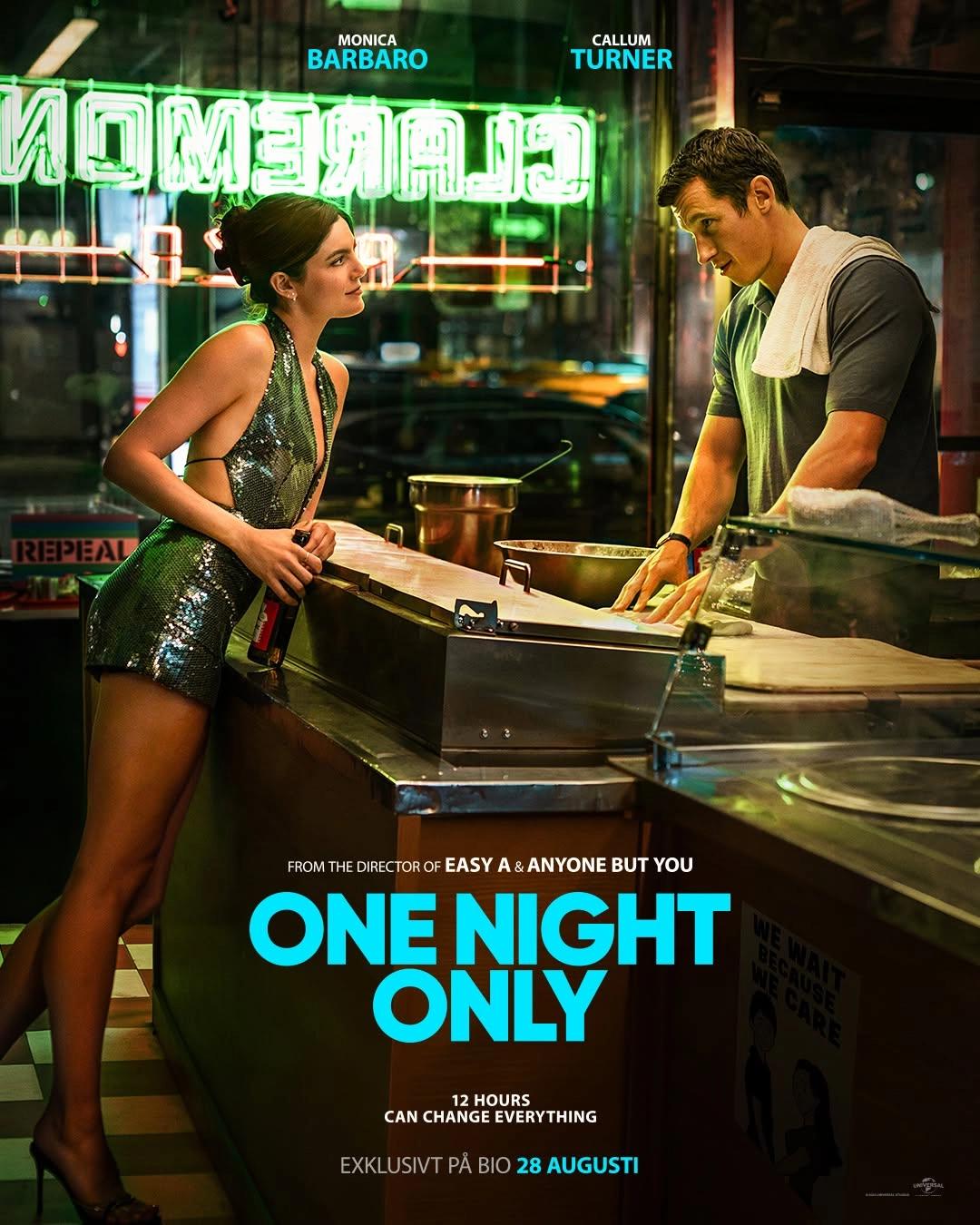 One Night Only – Biopremiär