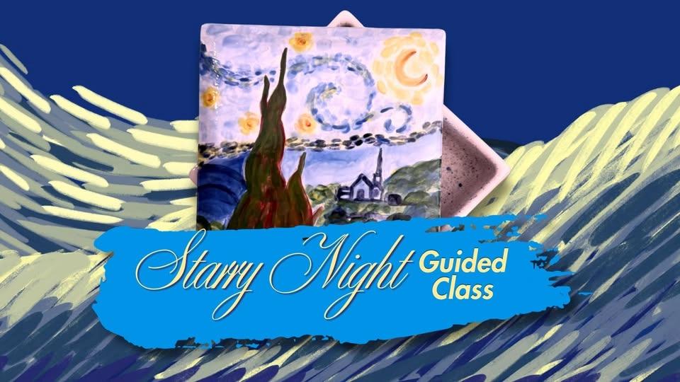 Starry Night Guided Class