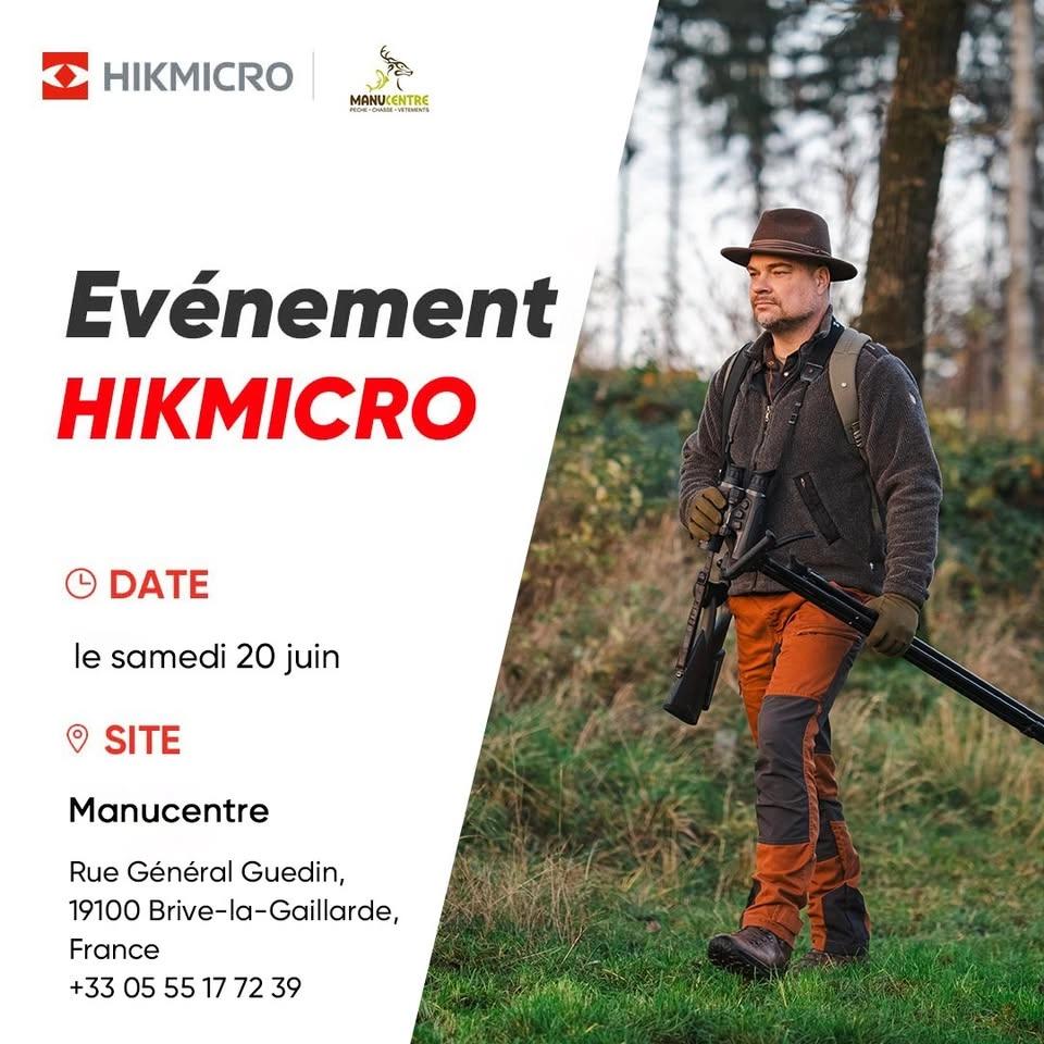 Evénement HIKMICRO avec Manucentre