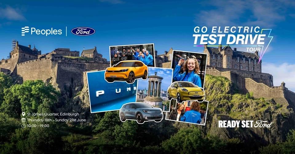 Peoples Ford Go Electric Truck Tour