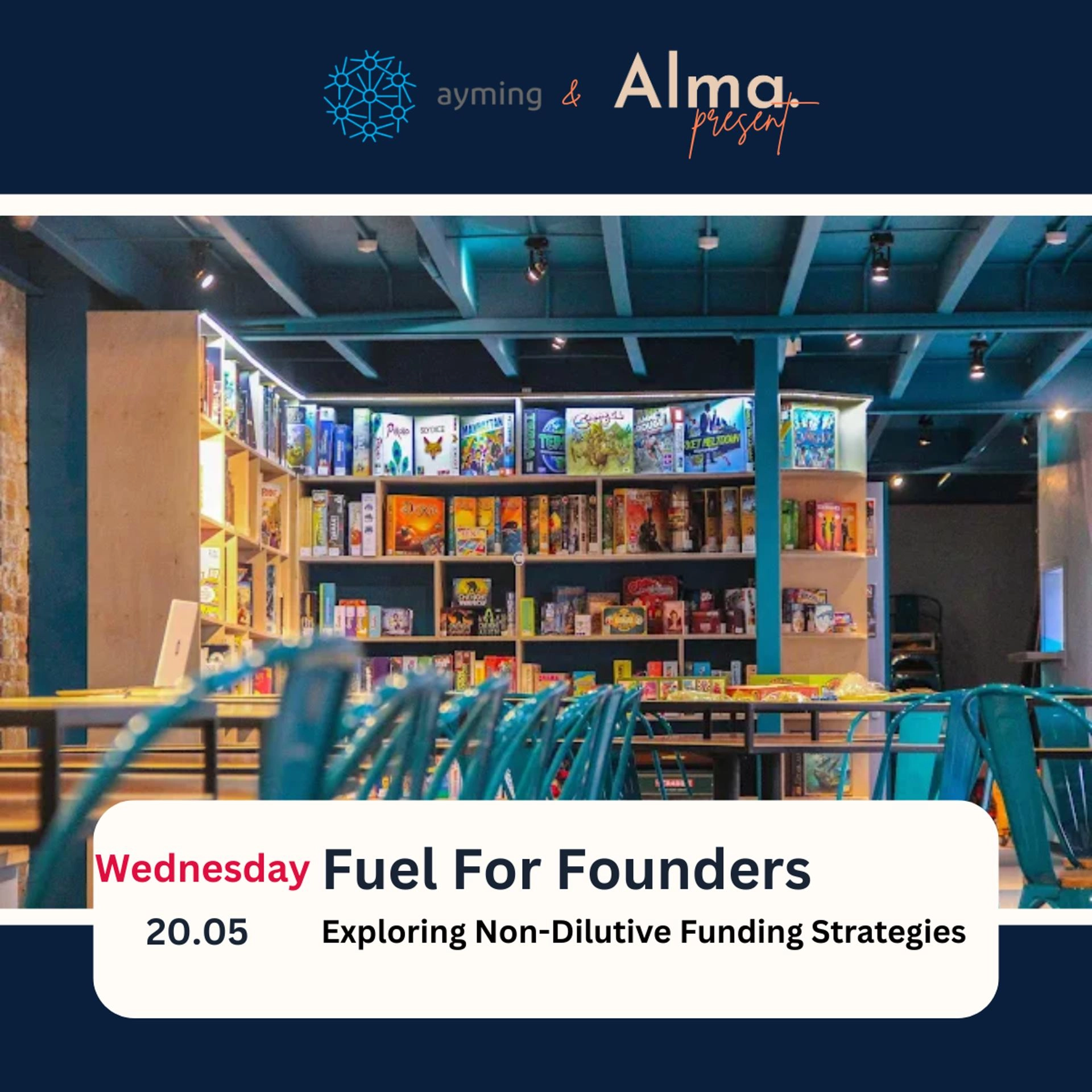 Fuel for Founders: Exploring Non-Dilutive Funding Strategies. With Alma Angels, Ayming and Innovate UK.