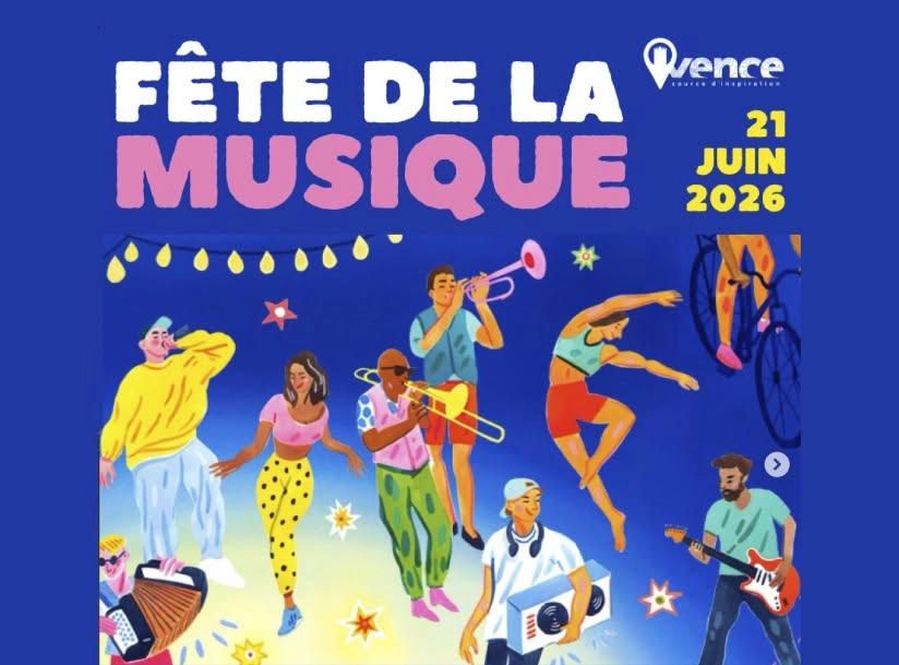 Une dizaine de groupes différents dans toute la ville de Vence 🎶 🥳