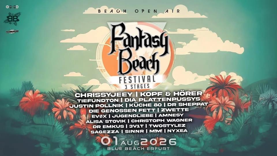 Fantasy Beach Festival 2026 @ Blue Beach Alperstedter See