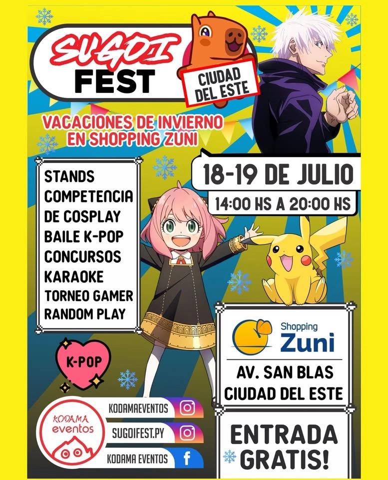 SUGOI vacaciones de invierno CDE