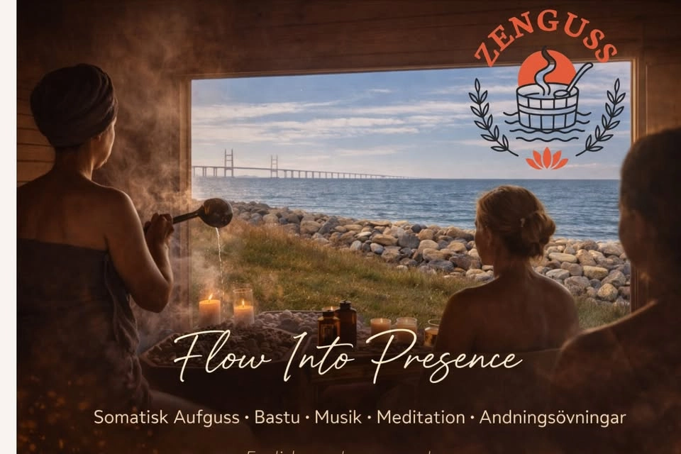 Somatisk Aufguss · Bastu · Breathwork · Meditation · Musik