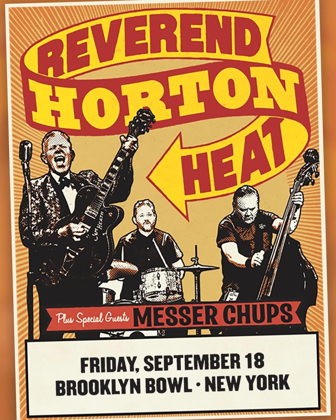 Reverend Horton Heat with Messer Chups
