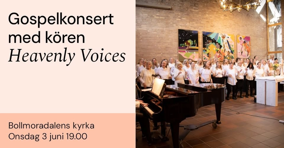 Gospelkonsert med Heavenly Voices