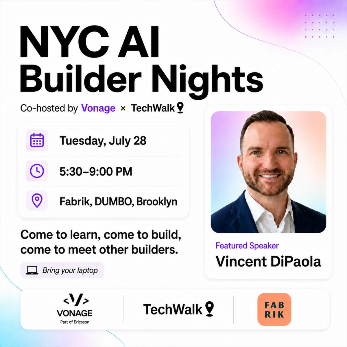 NYC AI Builder Nights β Workshop Edition